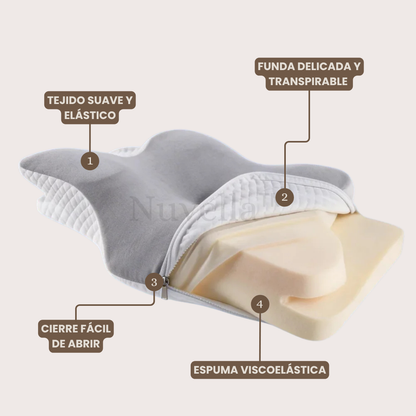 Almohada De Descanso Profundo Y Despertar Sin Dolor - Nuvella™