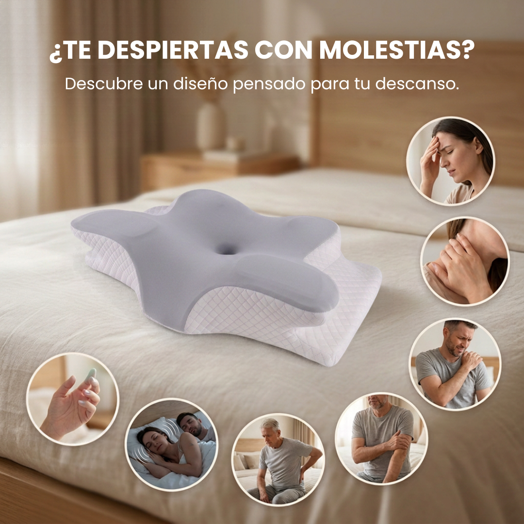 Almohada De Descanso Profundo Y Despertar Sin Dolor - Nuvella™