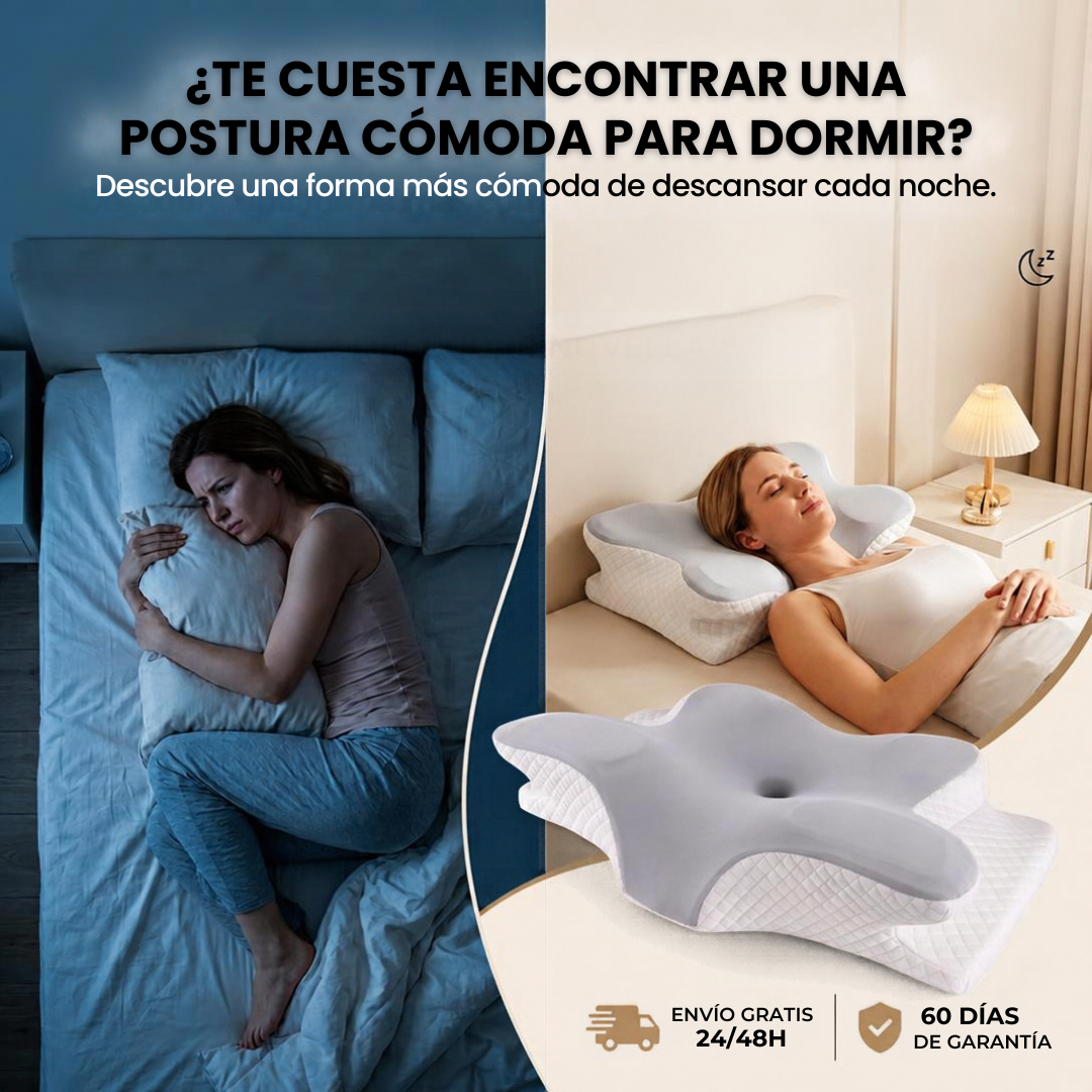 Almohada De Descanso Profundo Y Despertar Sin Dolor - Nuvella™