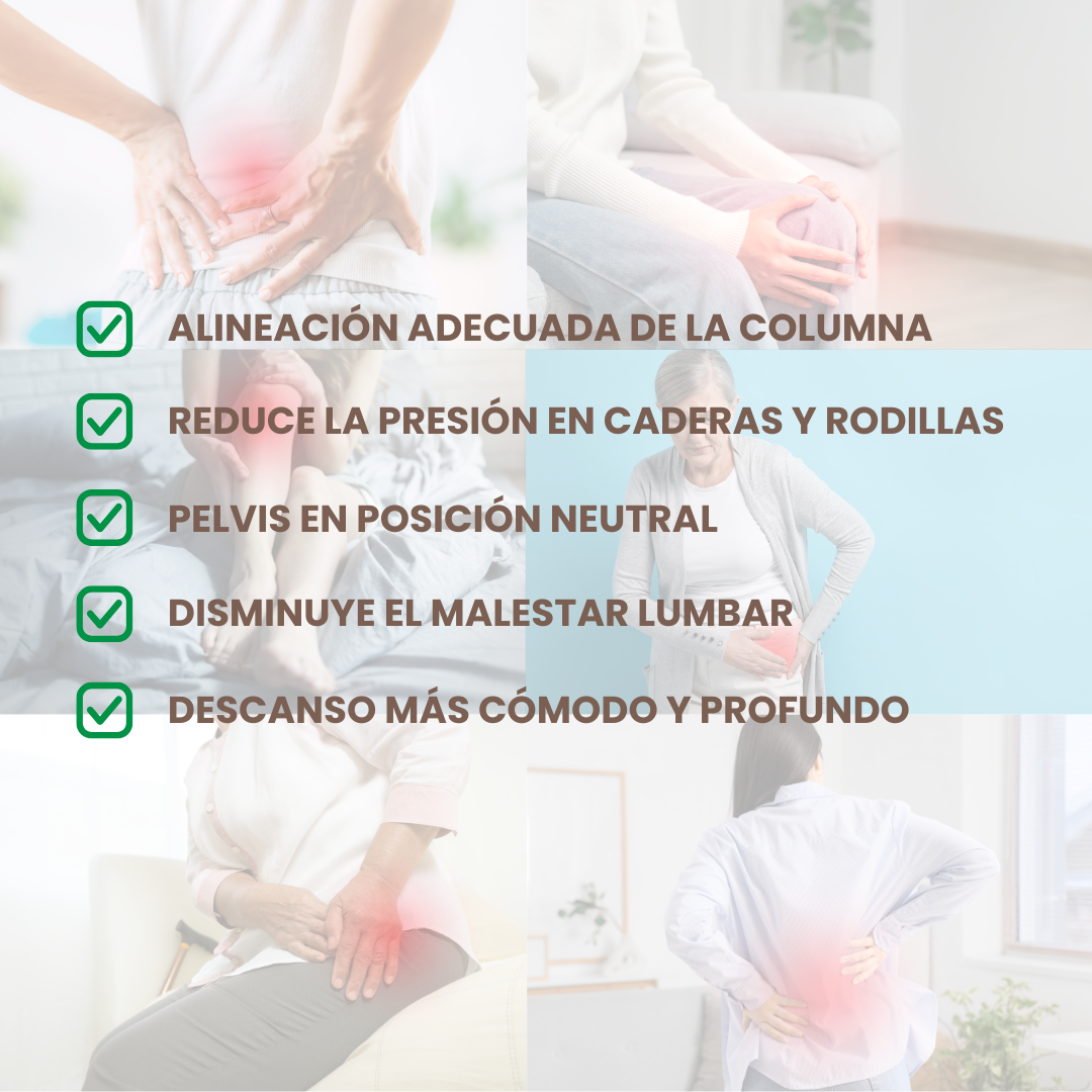 Almohada para piernas, el equilibrio que tu descanso necesita - Equilia™