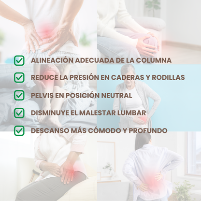 Almohada para piernas, el equilibrio que tu descanso necesita - Equilia™